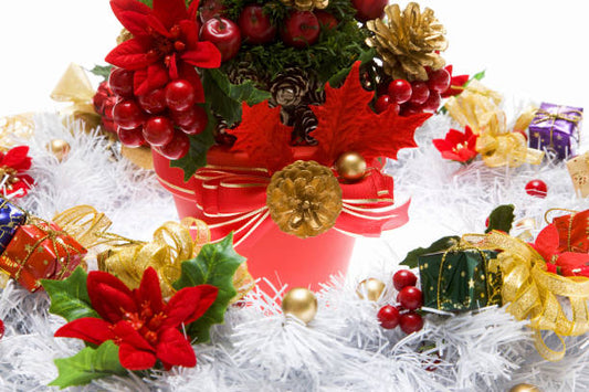 Use Vibrant Christmas Flowers to Make Your Decor Pop